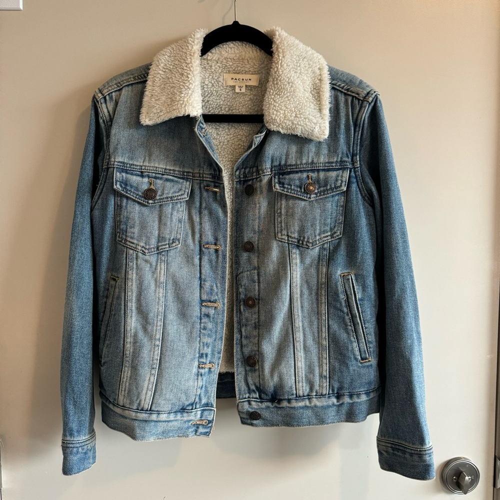 Pacsun Sherpa-lined Denim Jacket